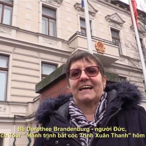 Bà Dorothee Brandenburg với “ Hành trình bắt cóc Trịnh Xuân Thanh“ 16.03.2019