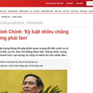 After a billion-dollar business with China, going-to-be-Prime Minister Pham Minh Chinh „swings his sword“ to threaten his subordinates?