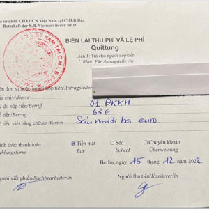 Vietnamese Embassy in Berlin: Helping adduction in the past, thieving now