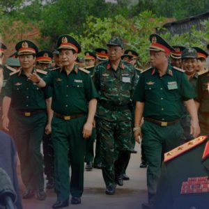 How is underground resistance of military fraction against General Secretary To Lam?