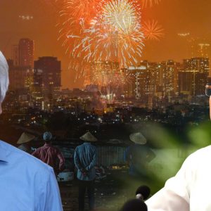 PHÁO HOA THẮP TRÊN ĐẦU DÂN ĐÓI