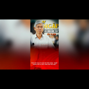 Phó Chủ tịch TP.HCM Võ Văn Hoan: “Ngập thành phố là một hình ảnh rất đẹp”