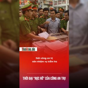 Thời đại “rực rỡ” của Công an trị!
