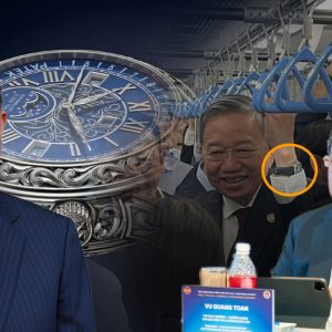 Party chief To Lam detected with luxury watch questions his corruption efforts